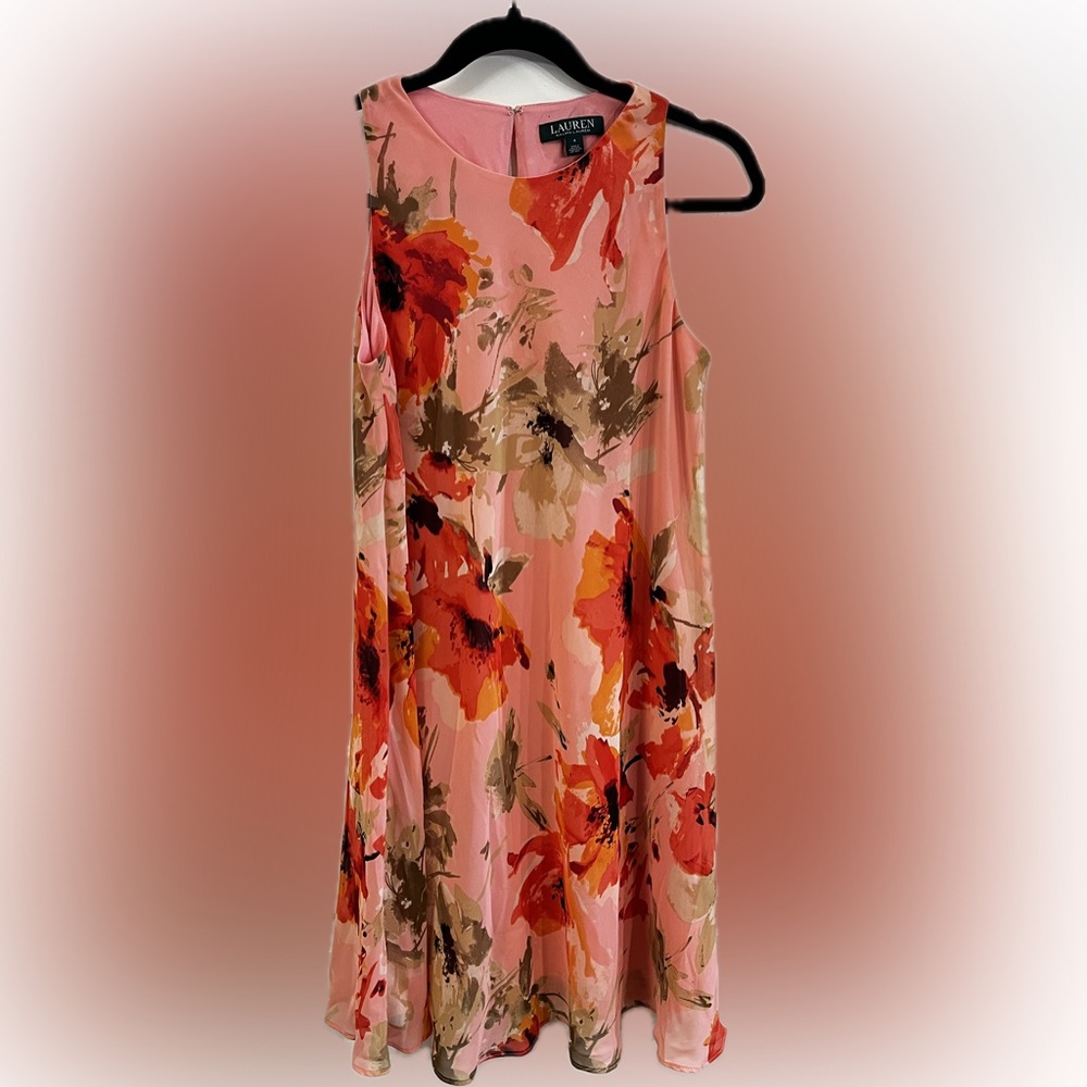 Ralph Lauren Women’s Floral Sleeveless Dress